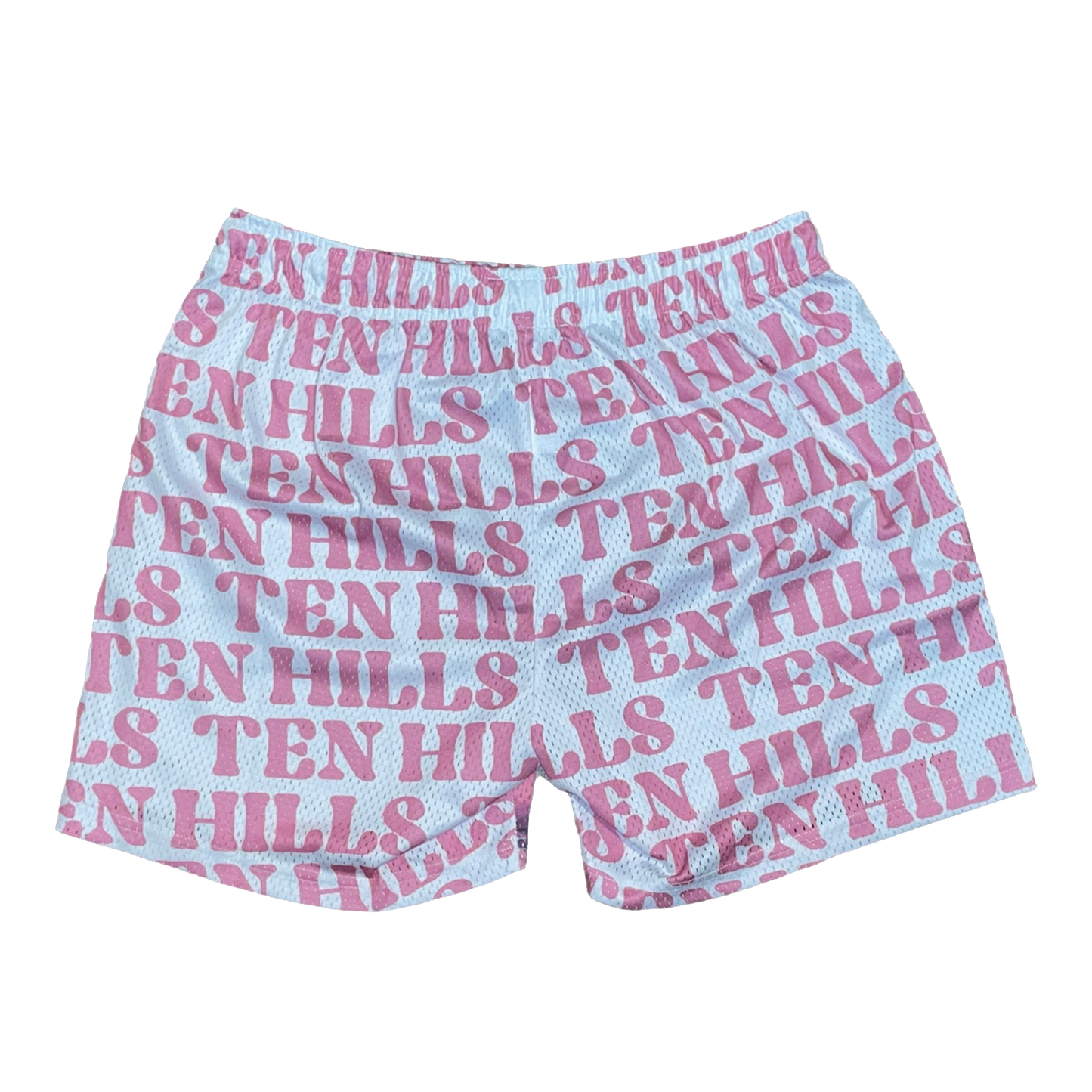Pink All Over Shorts