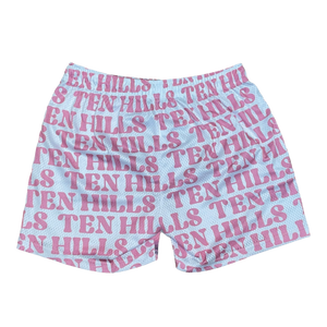 Pink All Over Shorts